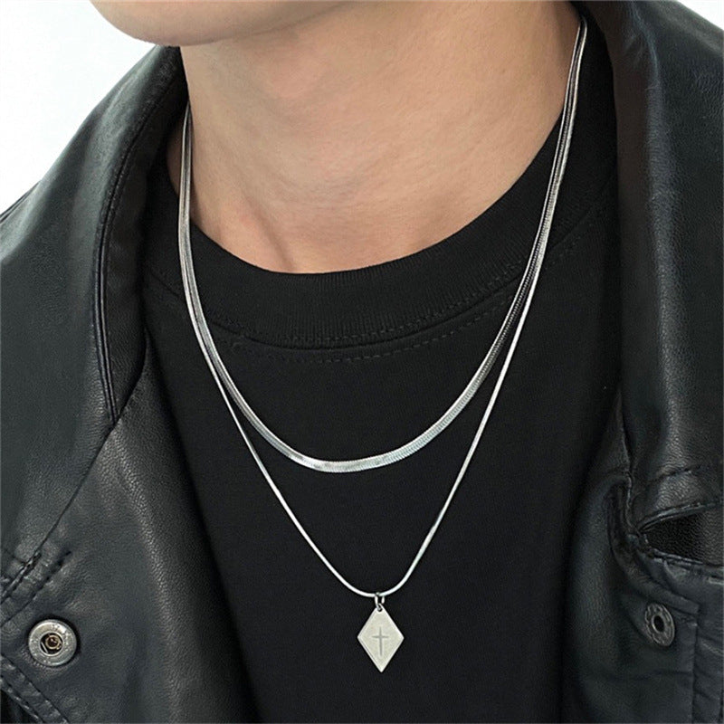 Polished Silver Cascade Chain | Salty