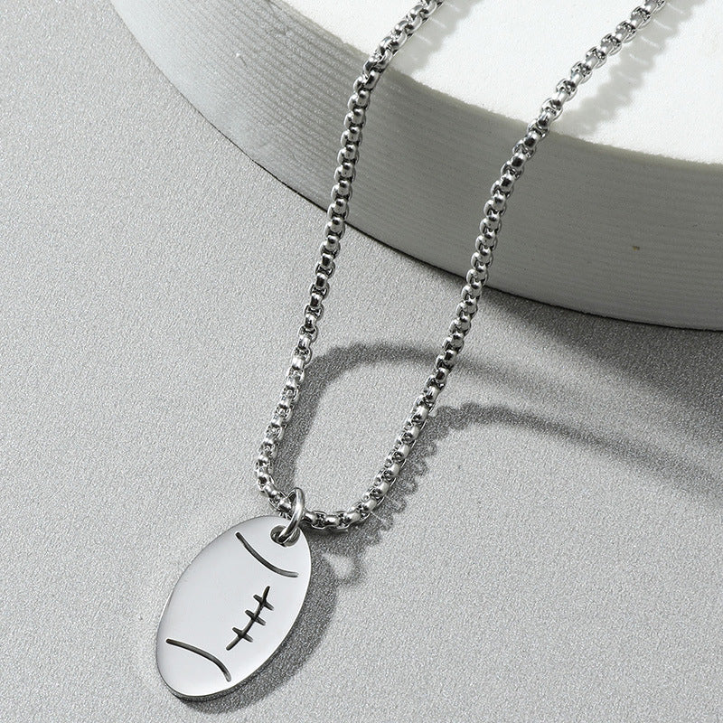 Rugby Silver Chain | Salty
