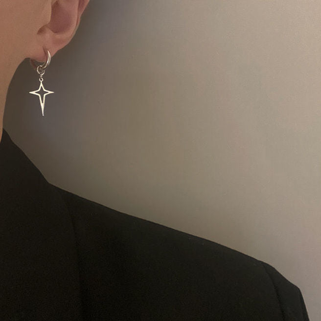 Silver Stardust Earrings | Salty