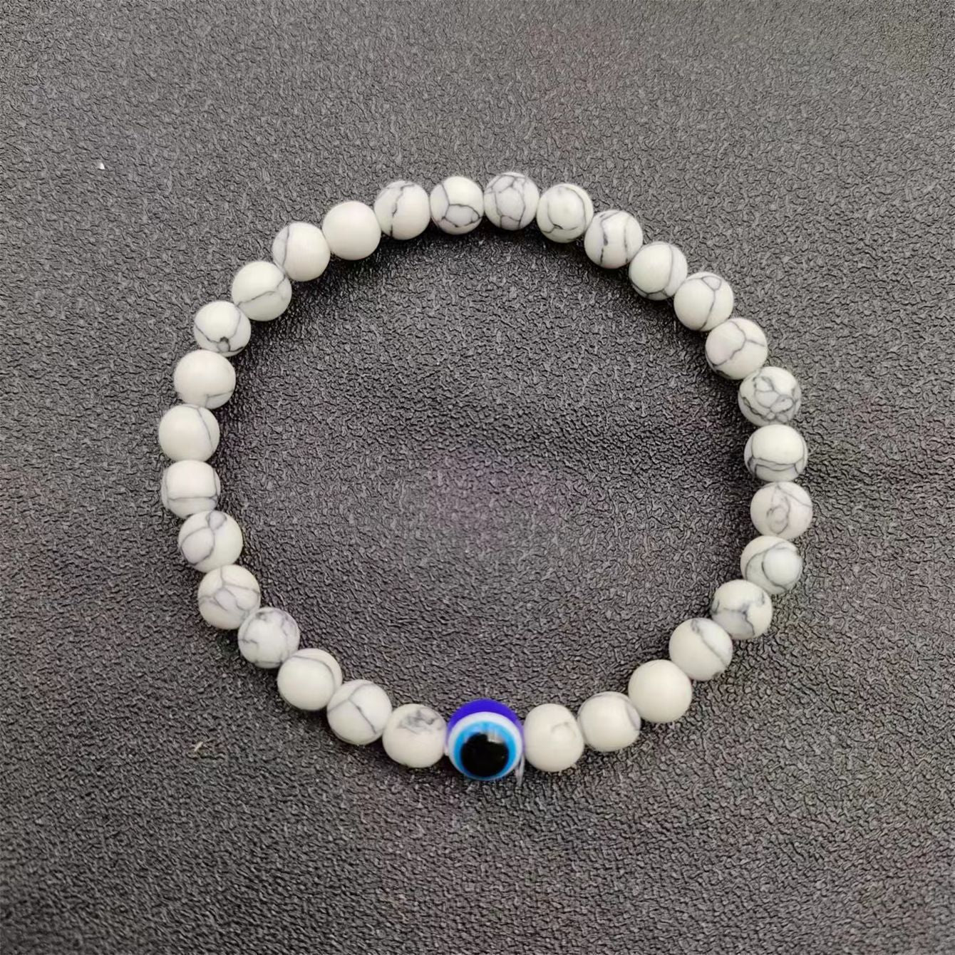 Protective Evil Eye Natural Stone Band | Salty