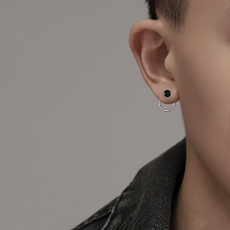 Modern Style Black Hoops | Salty