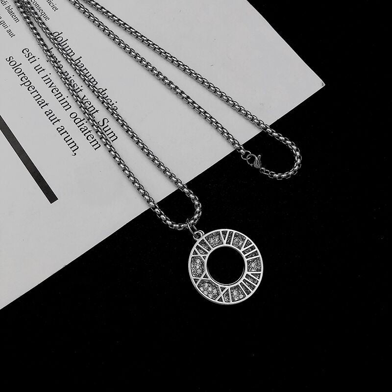 Diamond Time Circle Pendant | Salty