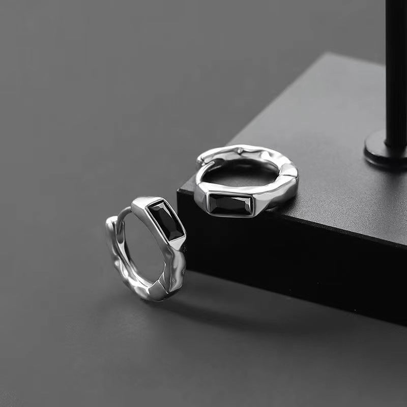 Monoliths Silver Earrings Salty Alpha