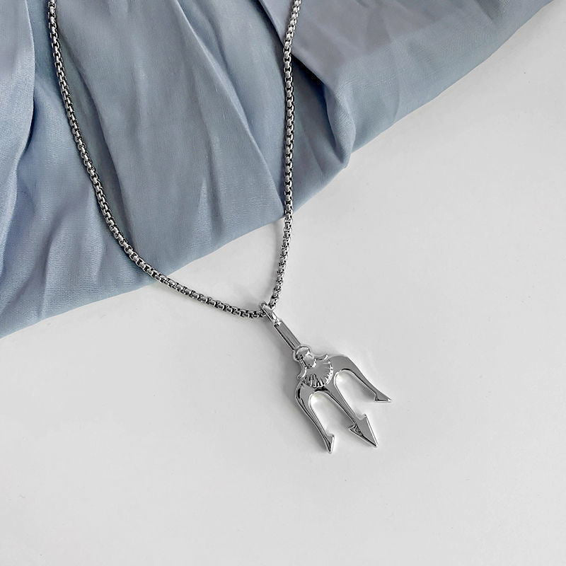 Shivatrishul Silver Pendant | Salty