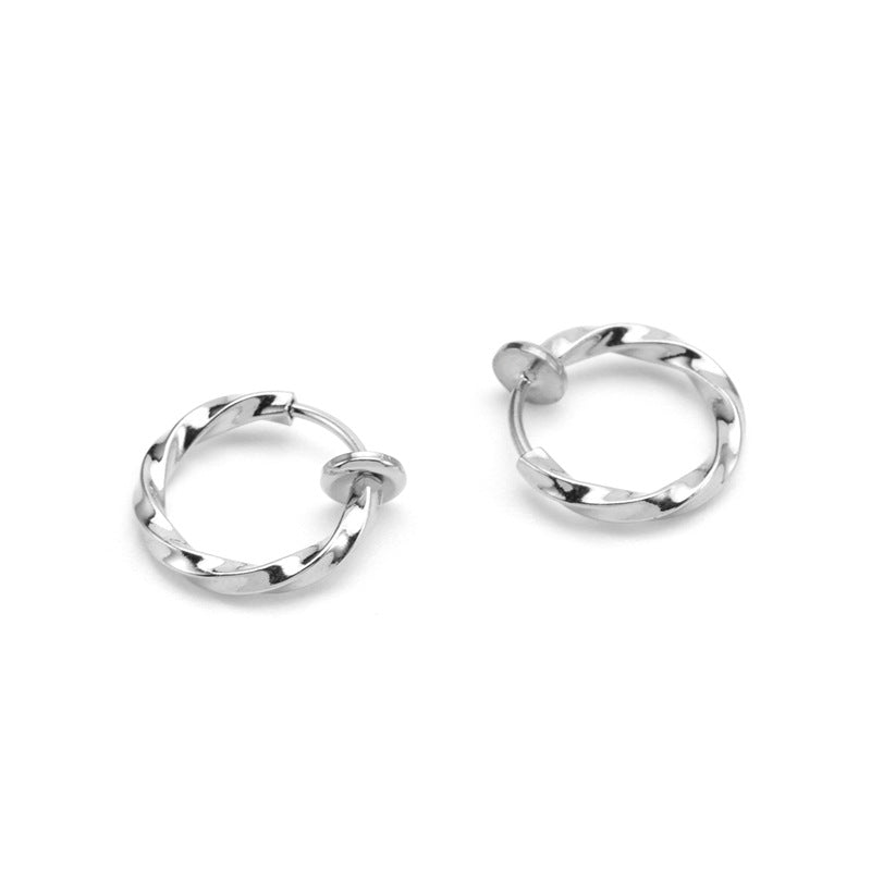 Non-Pierced Sartorial Minimal Earrings | Salty
