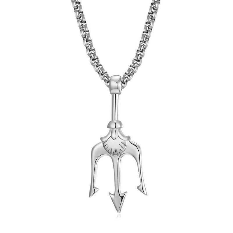 Shivatrishul Silver Pendant | Salty