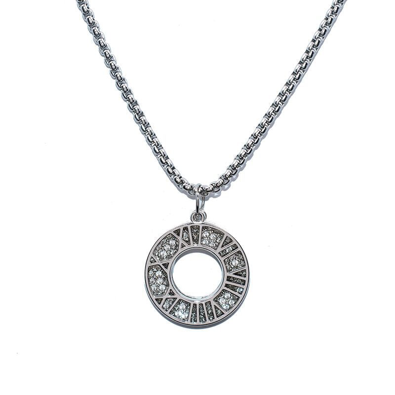Diamond Time Circle Pendant | Salty