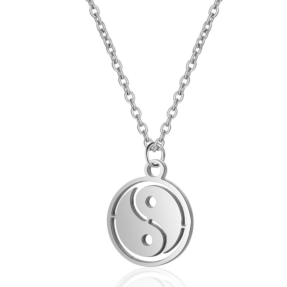 Yin-yang necklace - Silver Salty