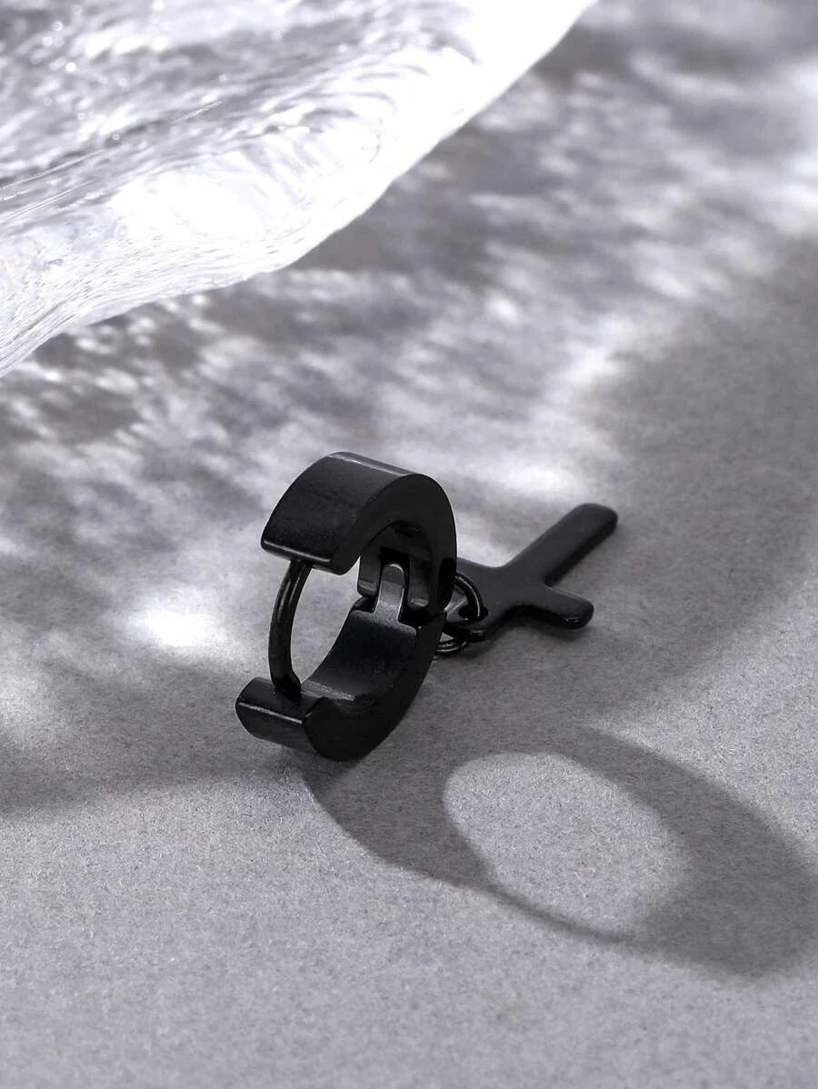 Cross Black Ear Piece
