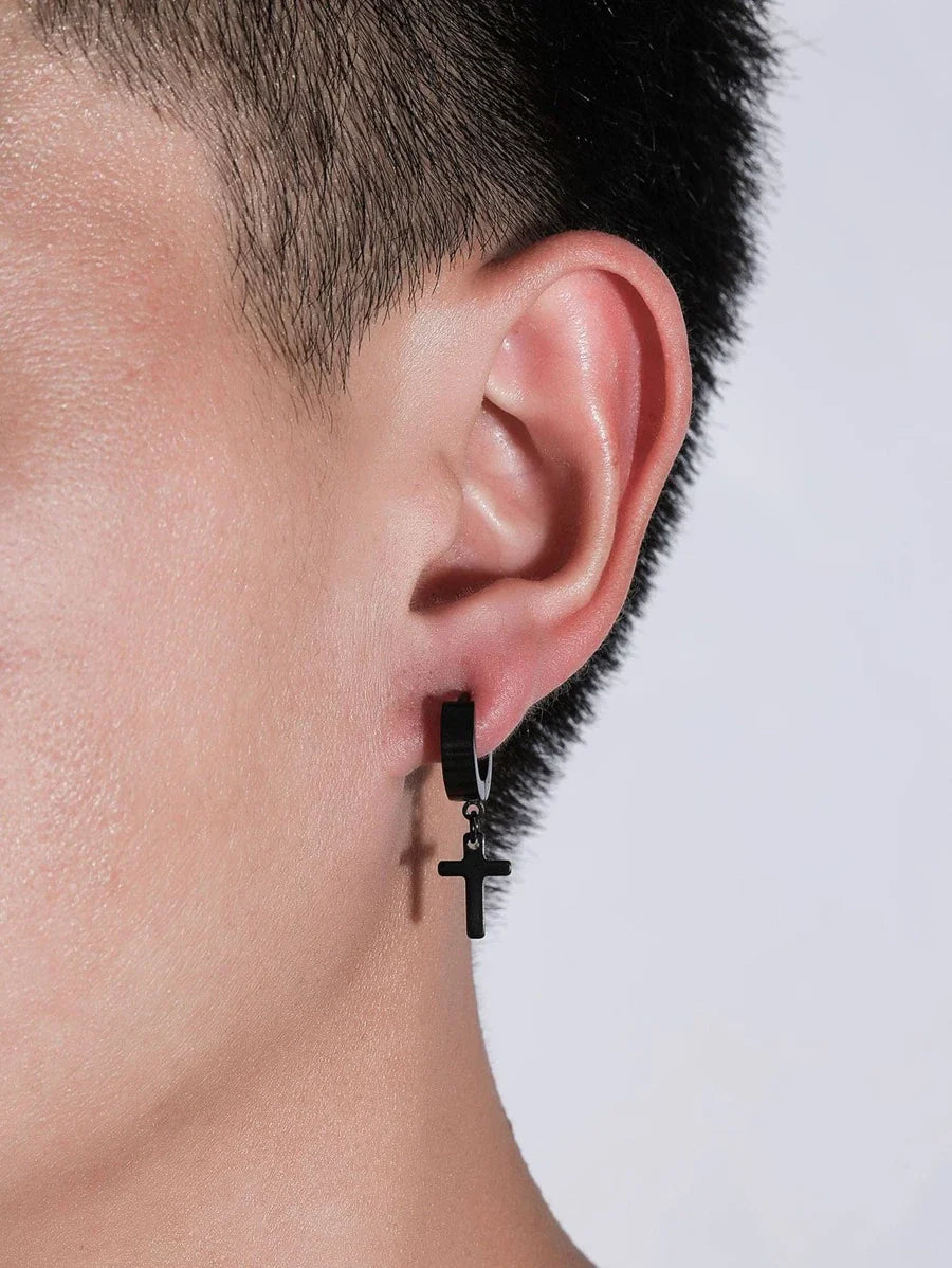 Cross Black Ear Piece