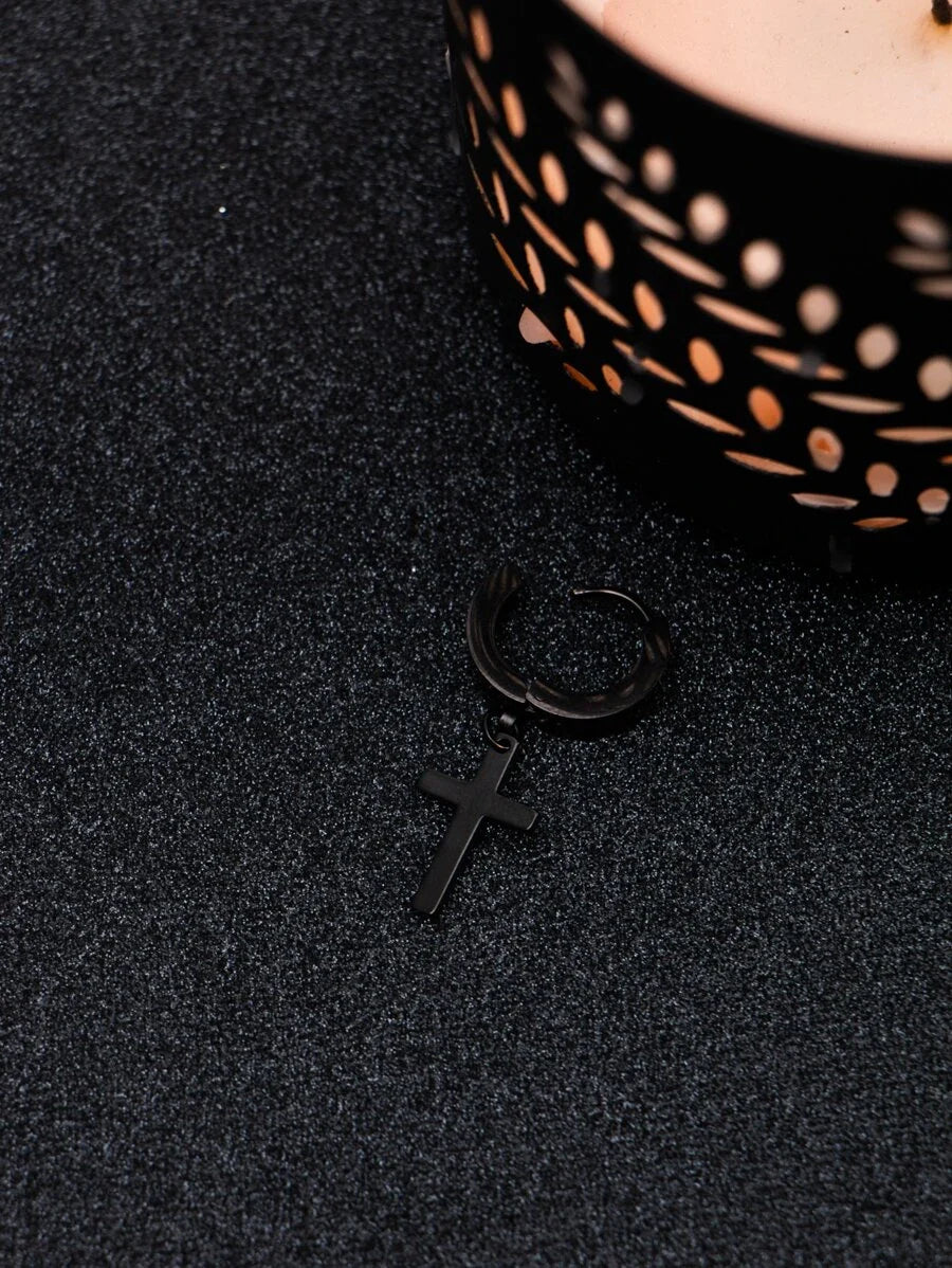 Cross Black Ear Piece