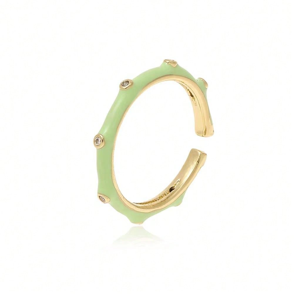 Sinister Splendor Ring - Green