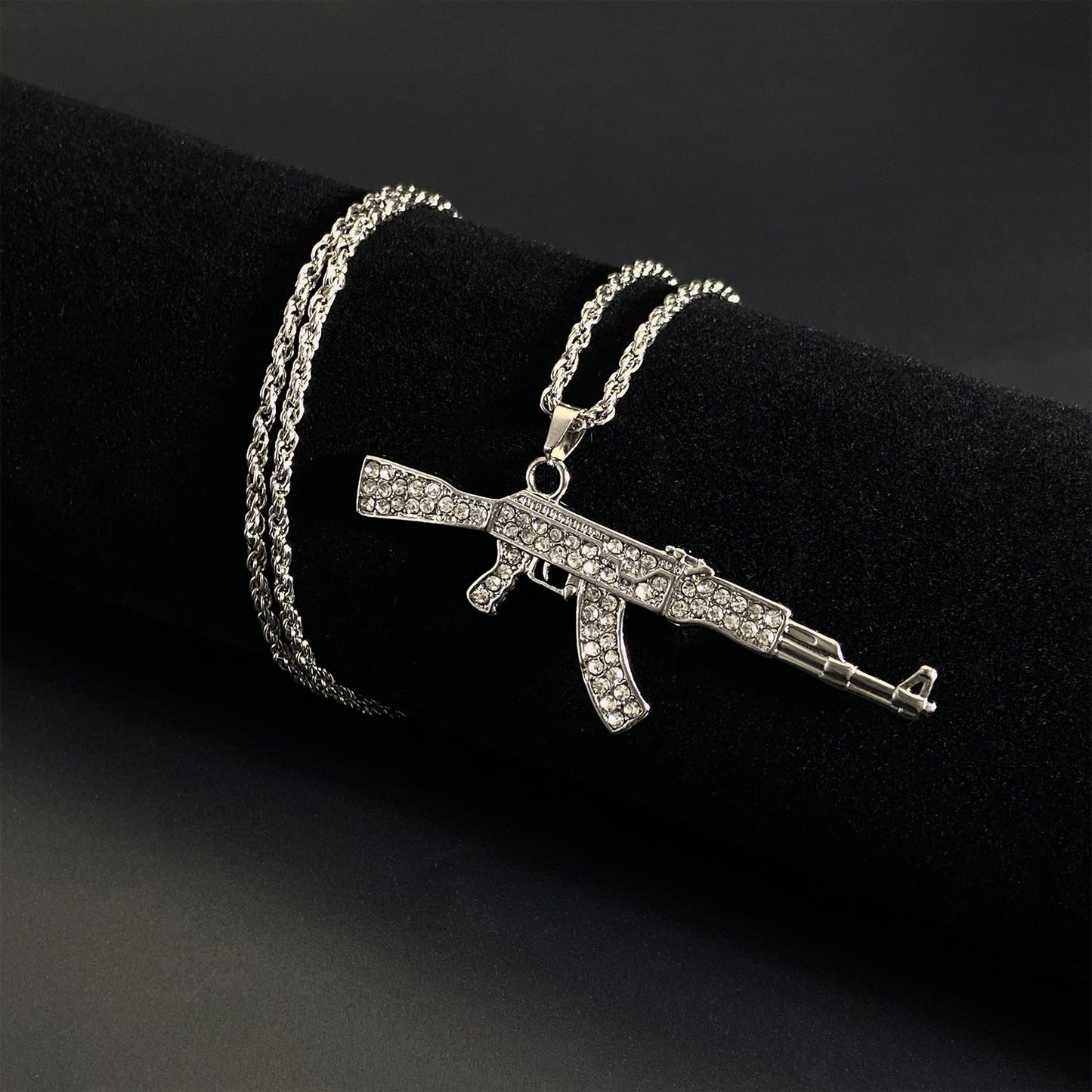 Ak 47 Silver Chain | Salty