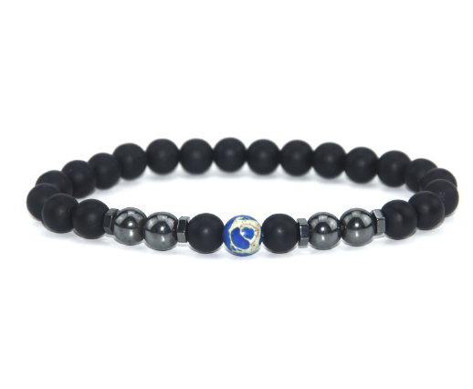 Good Fortune Gemstone Bead Bracelet | Salty