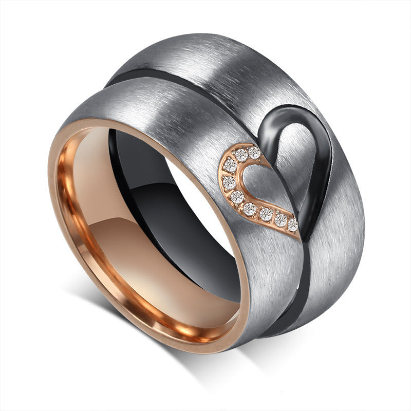 Heart-To-Heart Couple Ring (Set Of 2) | Salty