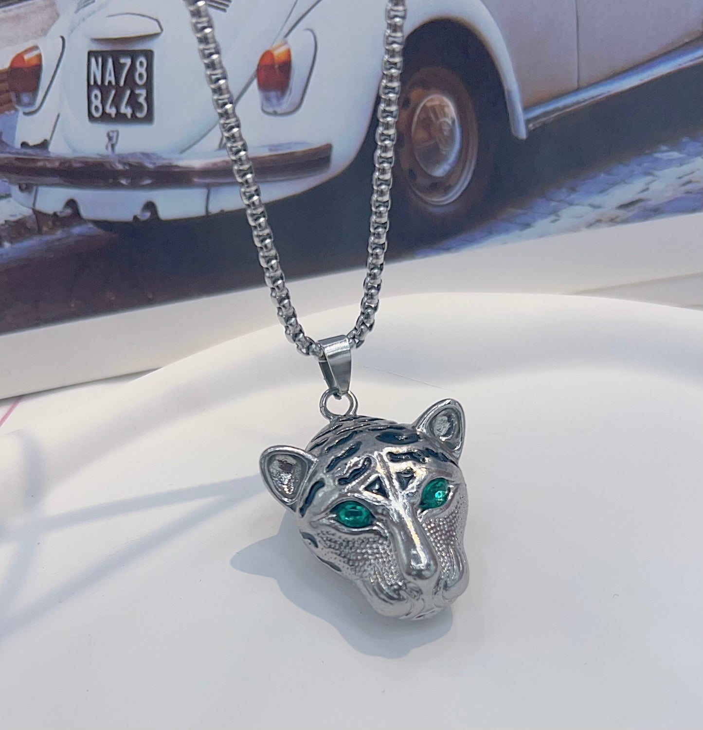 Jungle King Silver Pendant Salty Alpha