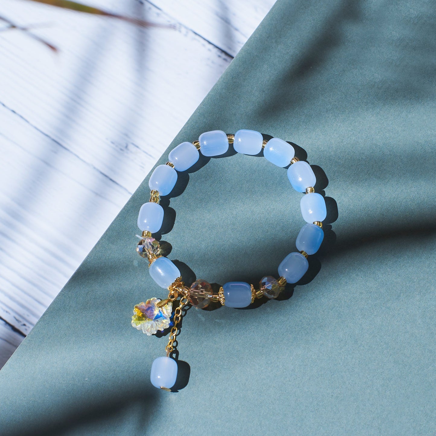 Alluring Lucky Beaded Bracelet Salty
