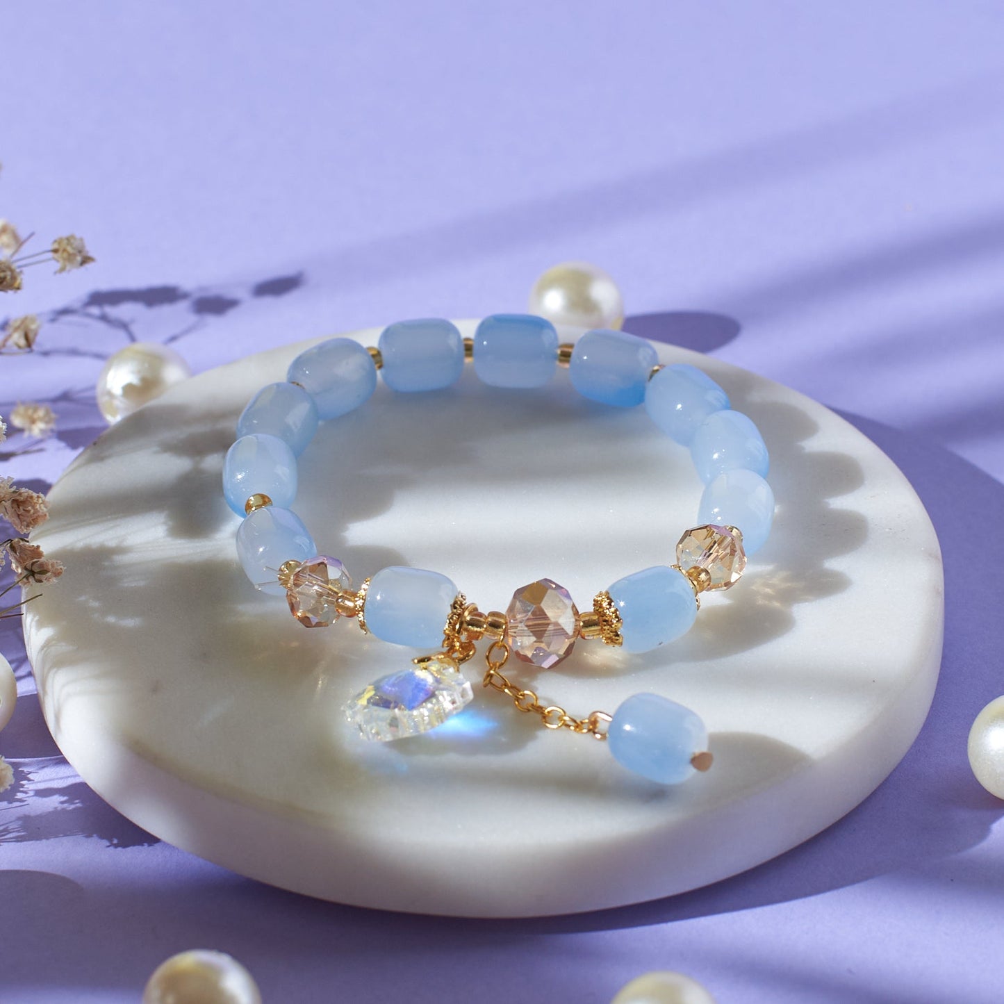 Alluring Lucky Beaded Bracelet Salty