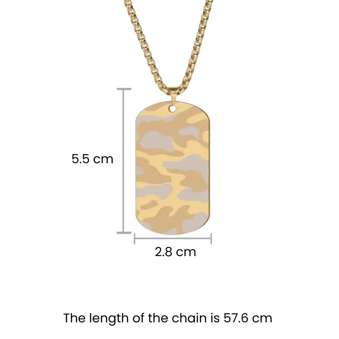 Alpha Alloy Dog-Tag Chain | Salty