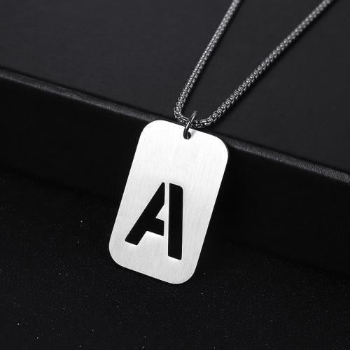 Dainty Alphabet Pendants Salty Alpha