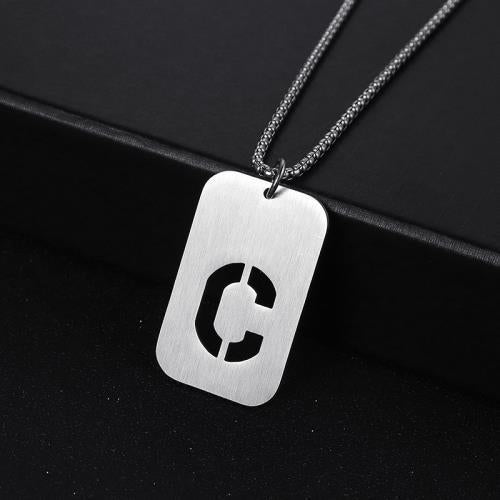 Dainty Alphabet Pendants Salty Alpha
