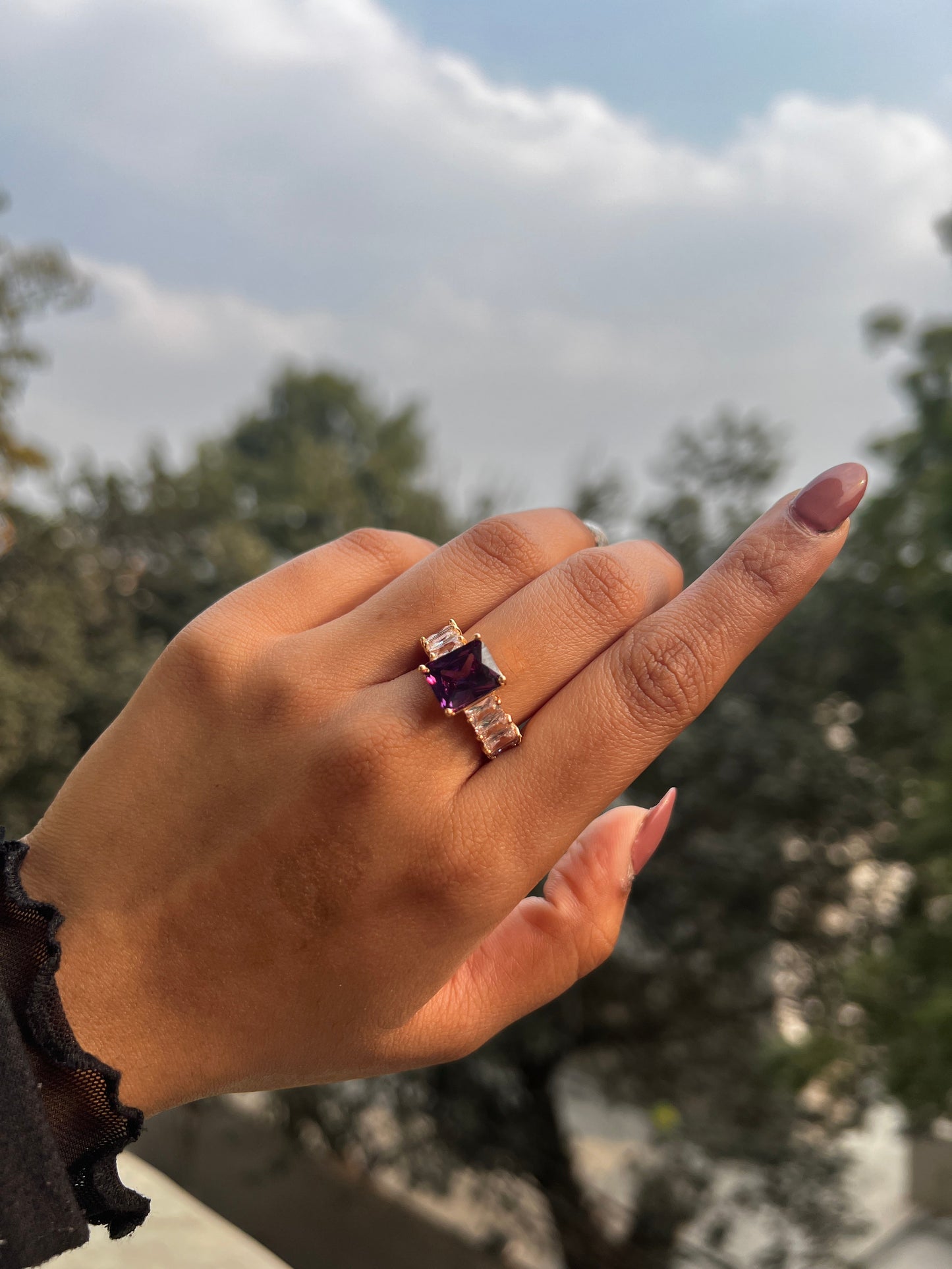 Ameth Promise Gold band ring