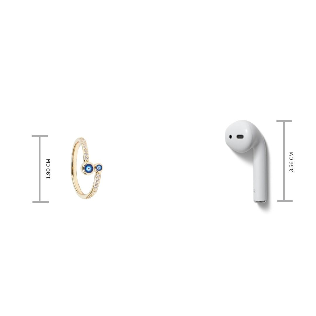 Amor Evil Eye Ring Salty