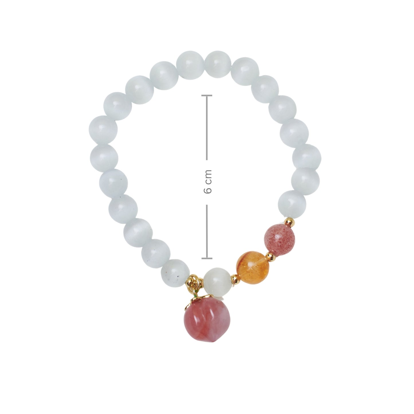 Anti-Stress Ivory Orb Beaded Band Salty