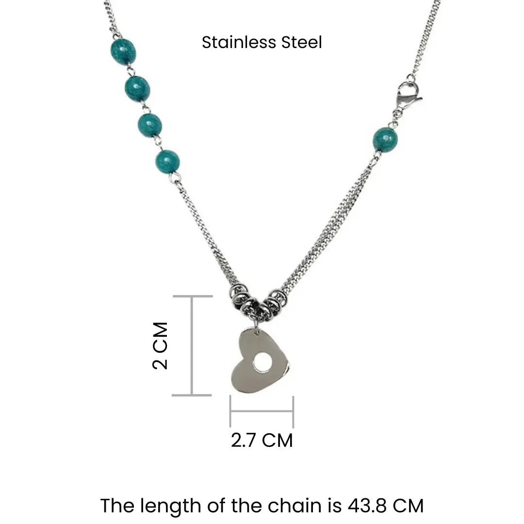 Aqua Allure Charm Necklace | Salty