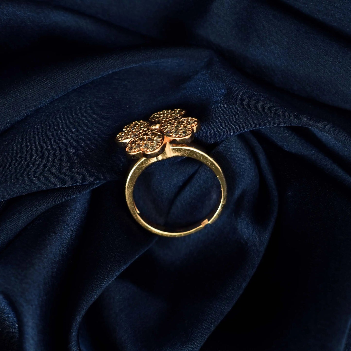 Aubrieta Spinner Ring - Rose Gold