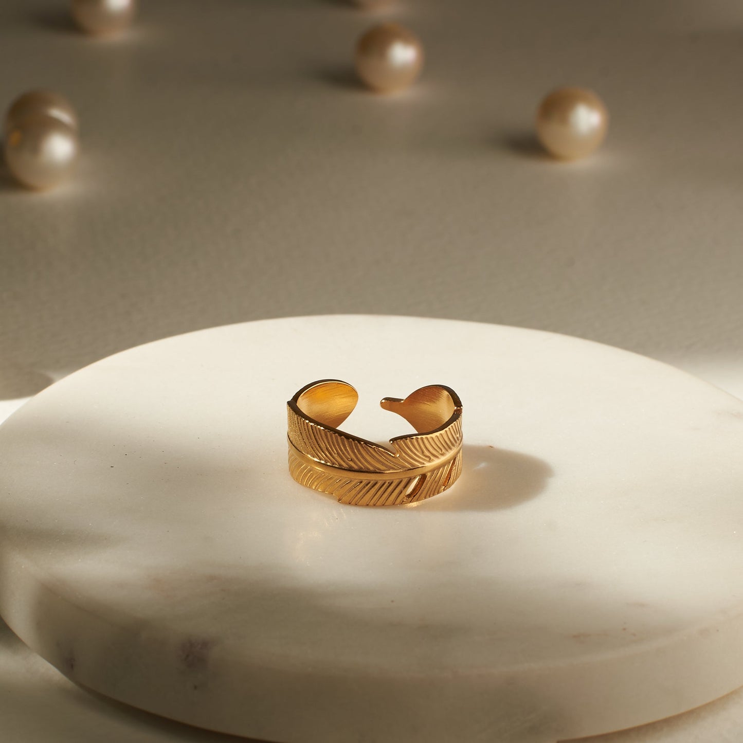 Aureate Ivy Ring Salty