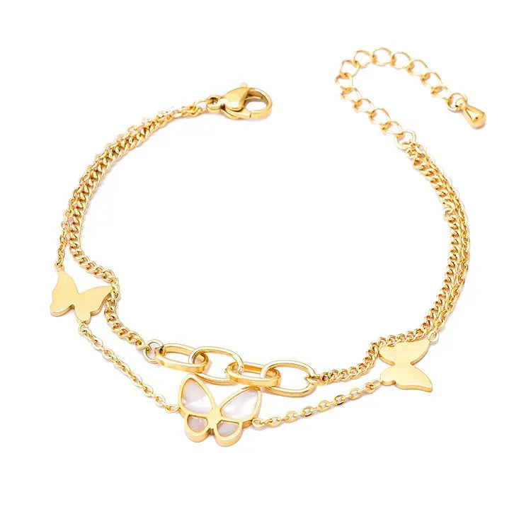 Ava Golden Bracelet Salty