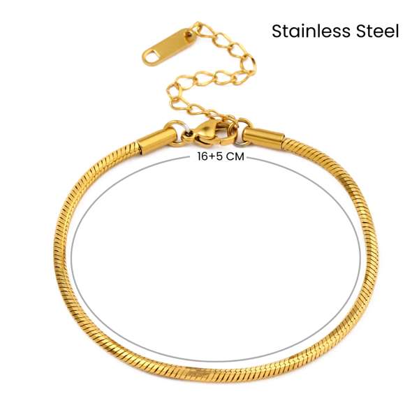 Felicity Slim Gold Bracelet