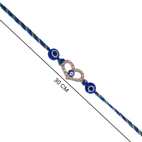 Evil Eye Heart Rakhi