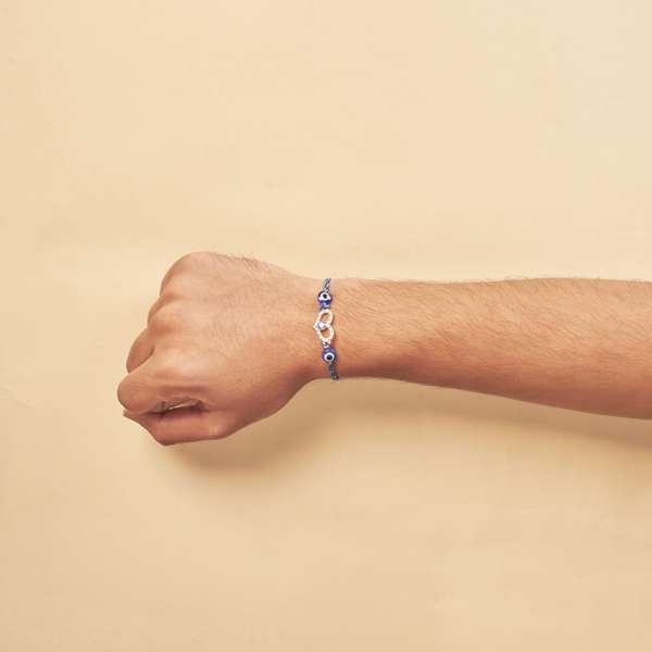 Evil Eye Heart Rakhi