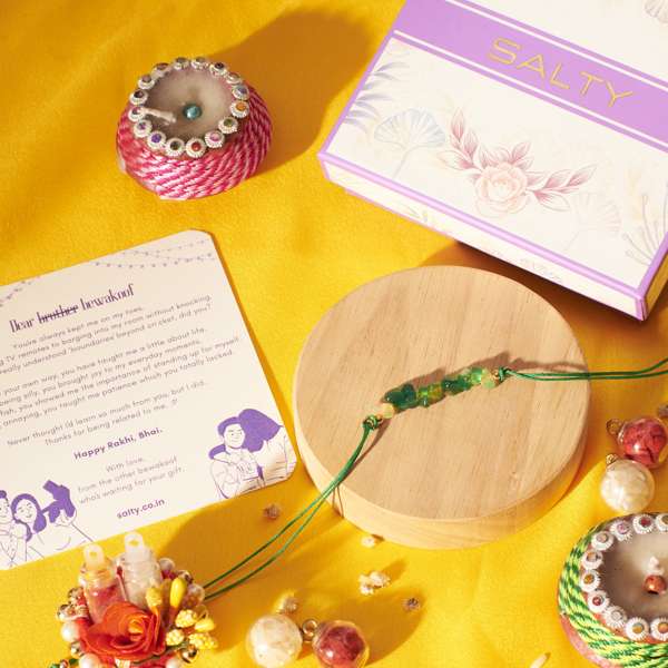 Emerald Love Rakhi