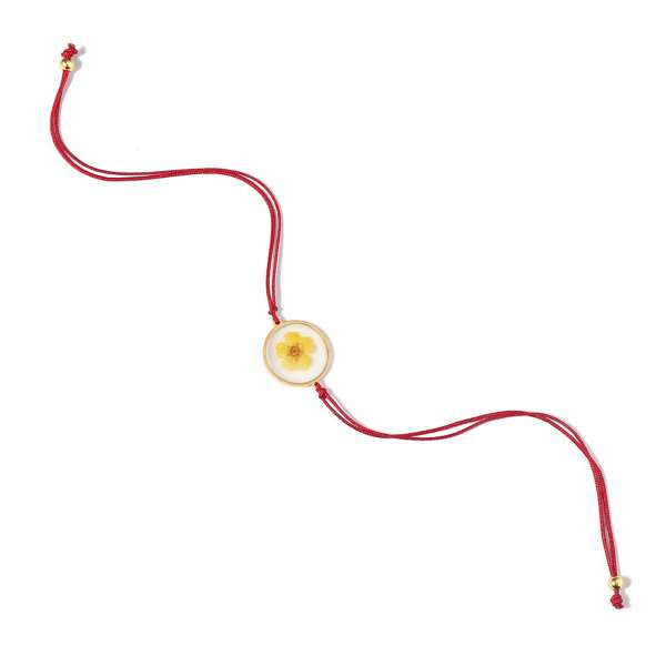 Celestial Resin Gold Rakhi