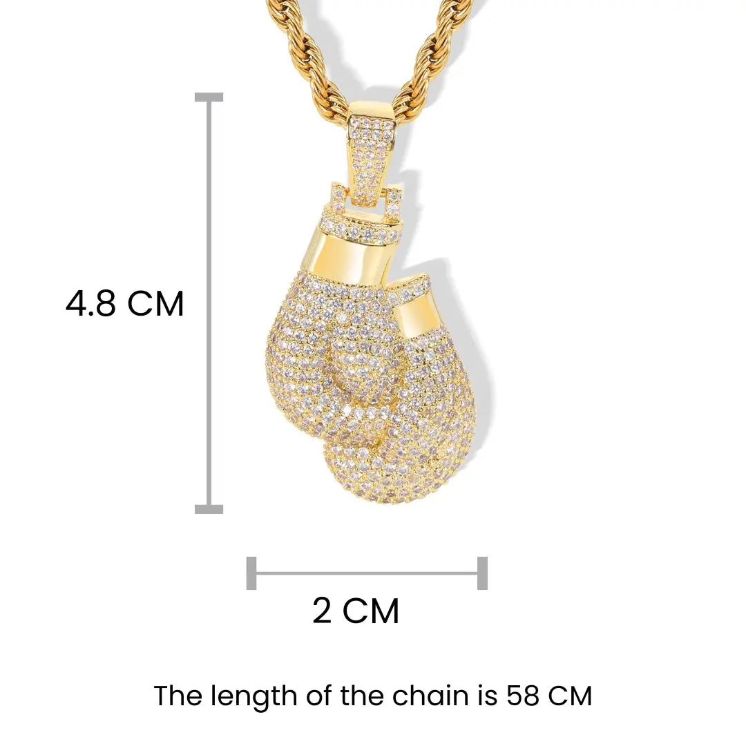 Bag Mitts Golden Chain | Salty