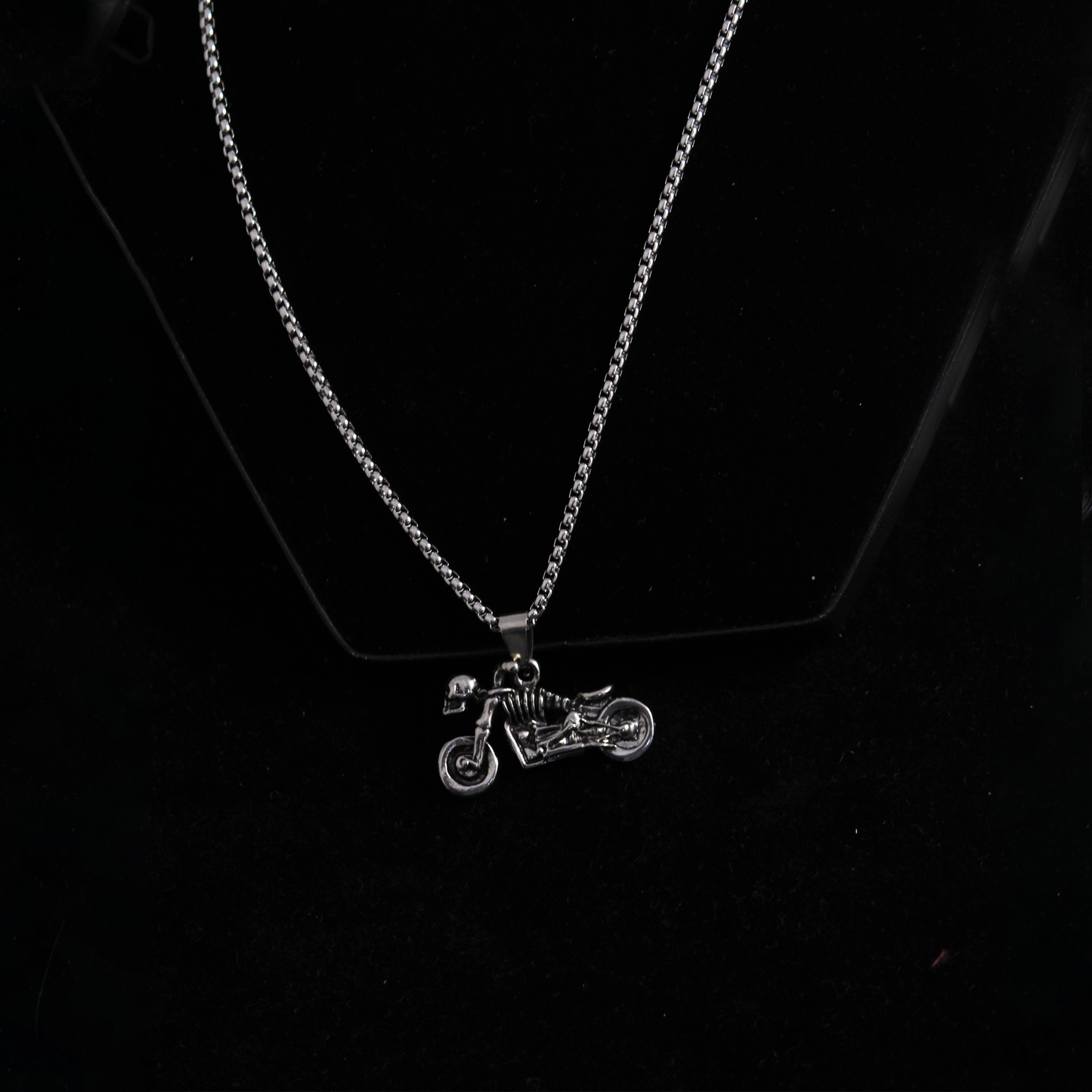 Bare Bones Bike Locket Chain