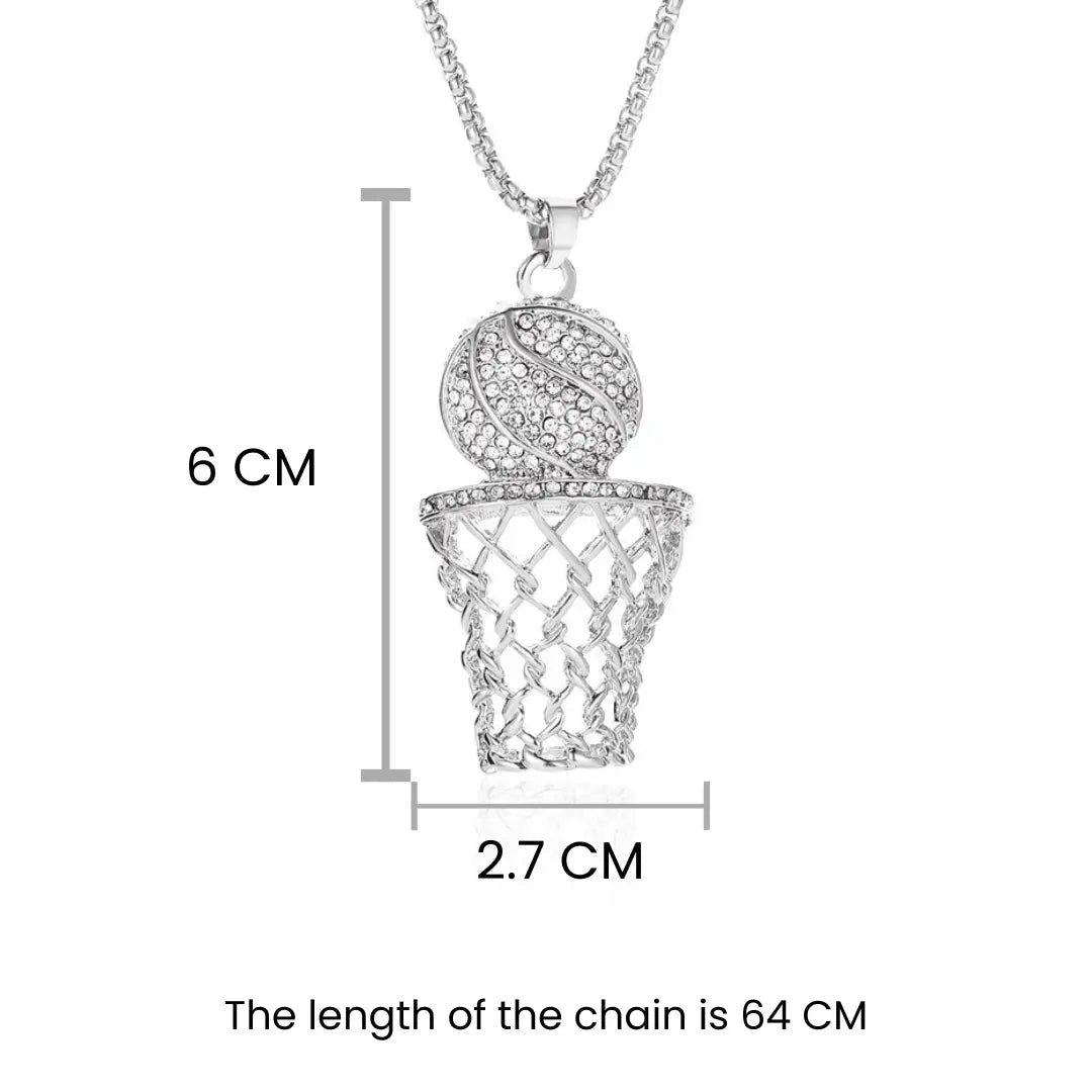 Basket Court Silver Chain | Salty