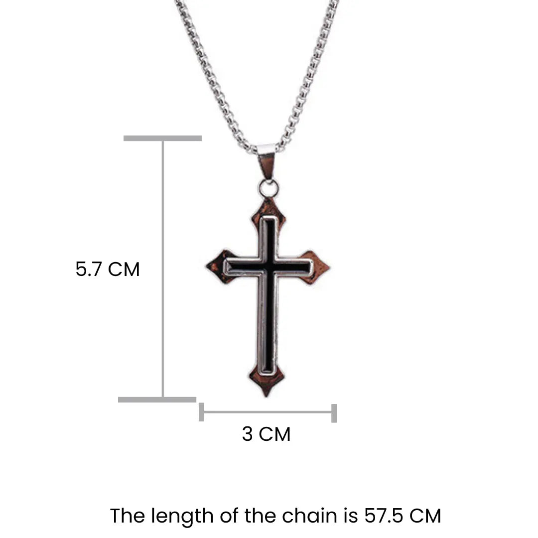 Black Crossway Pendant | Salty