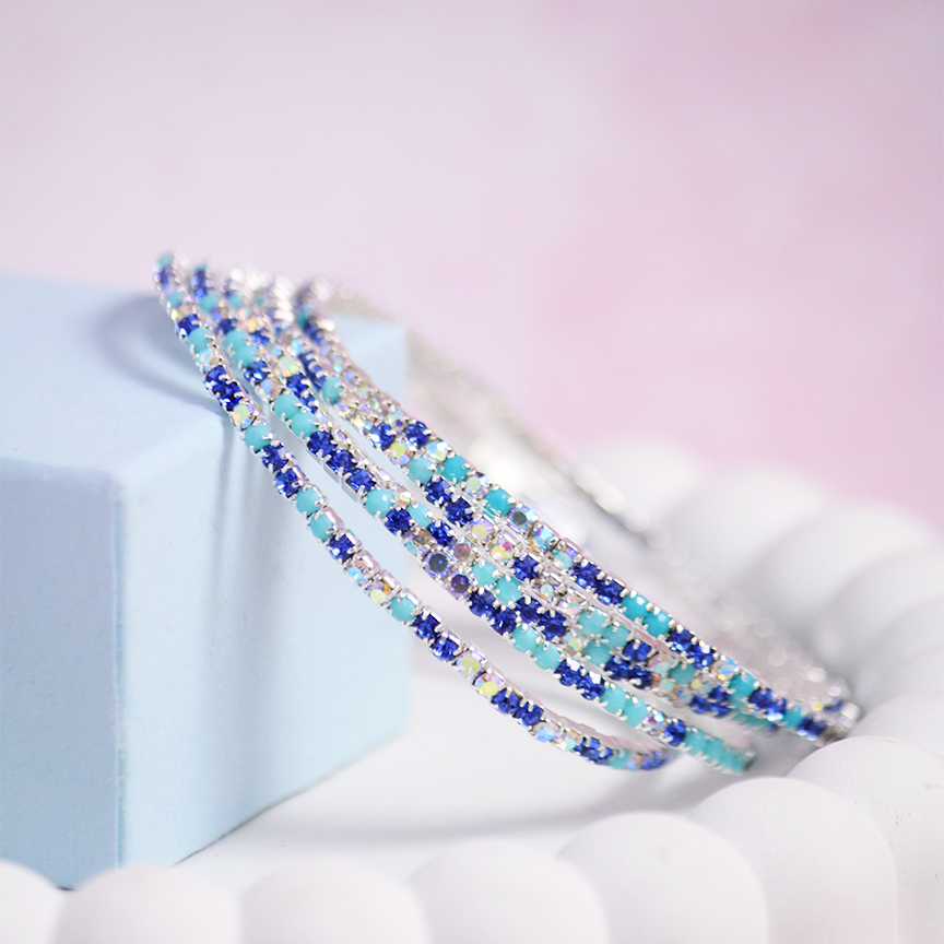 Bloom Bling Stretchable Bands (Set of 5)