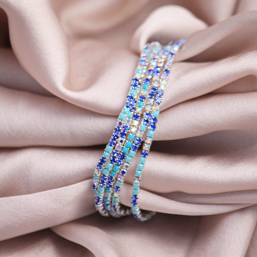 Bloom Bling Stretchable Bands (Set of 5)