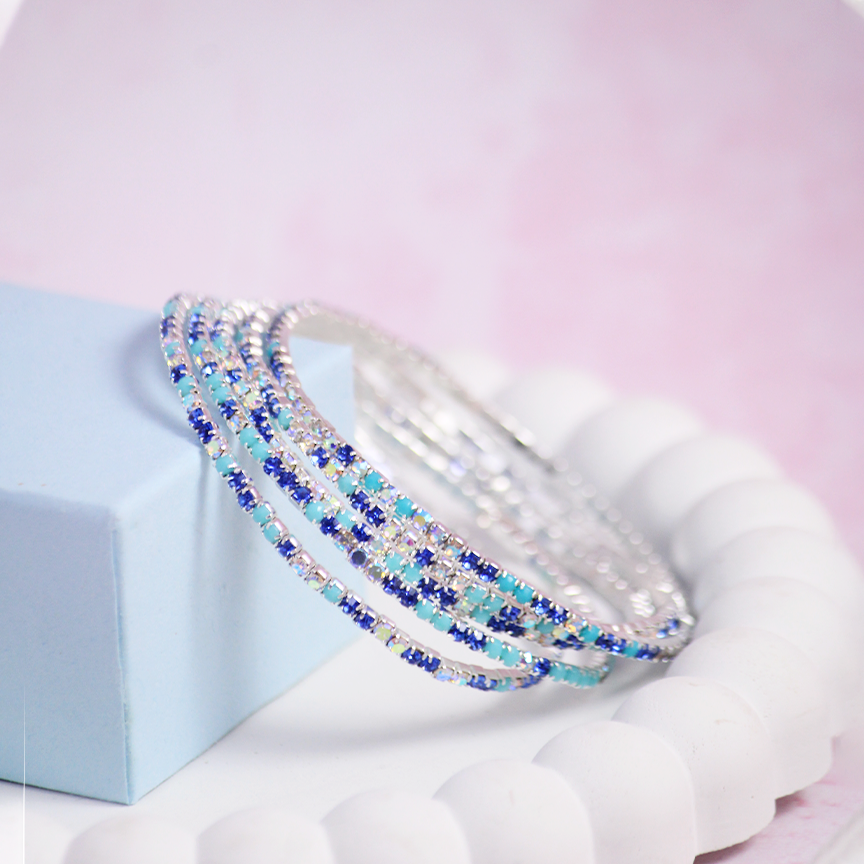 Bloom Bling Stretchable Bands (Set of 5)