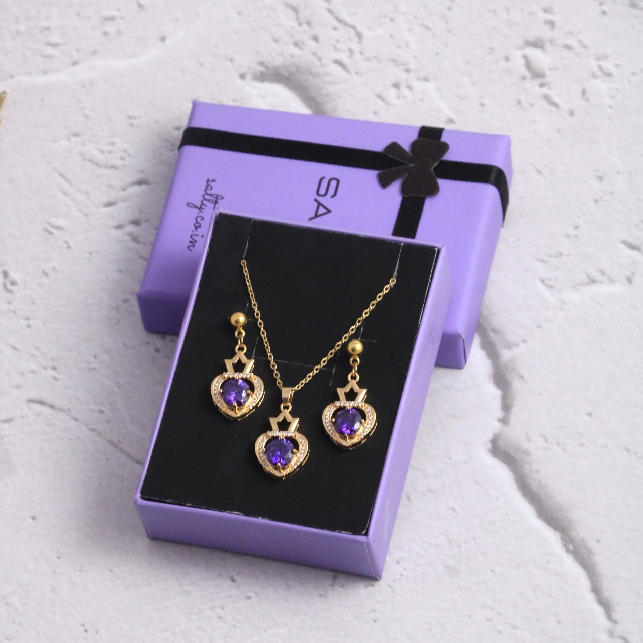 Blooming Beauty Earrings and Necklace Set