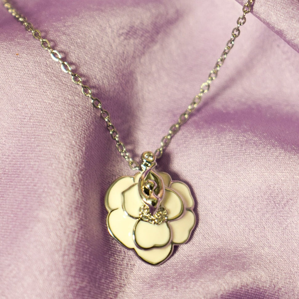 Blooming Petal Pendant - SILVER Salty