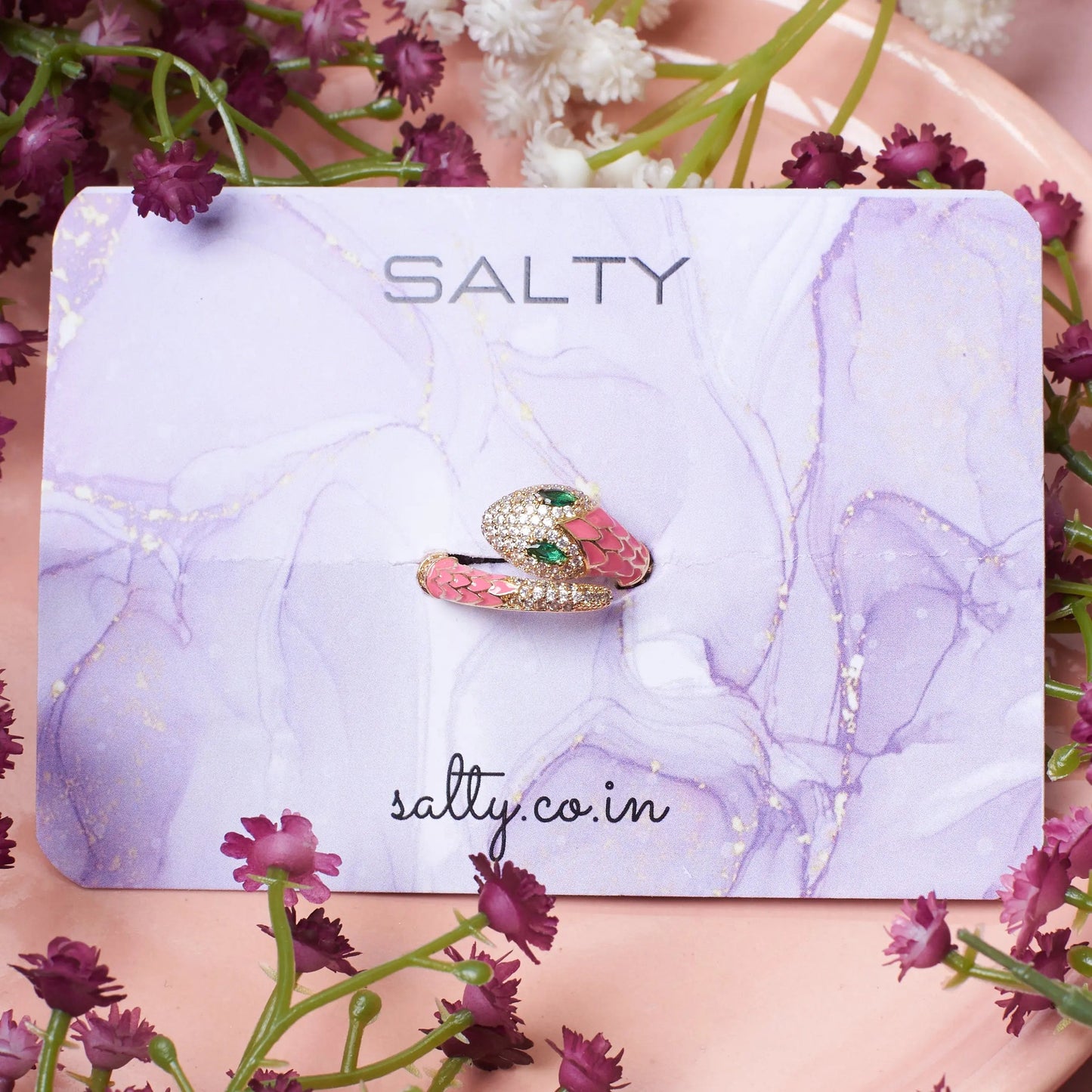 Blossom Serpent Ring | Salty