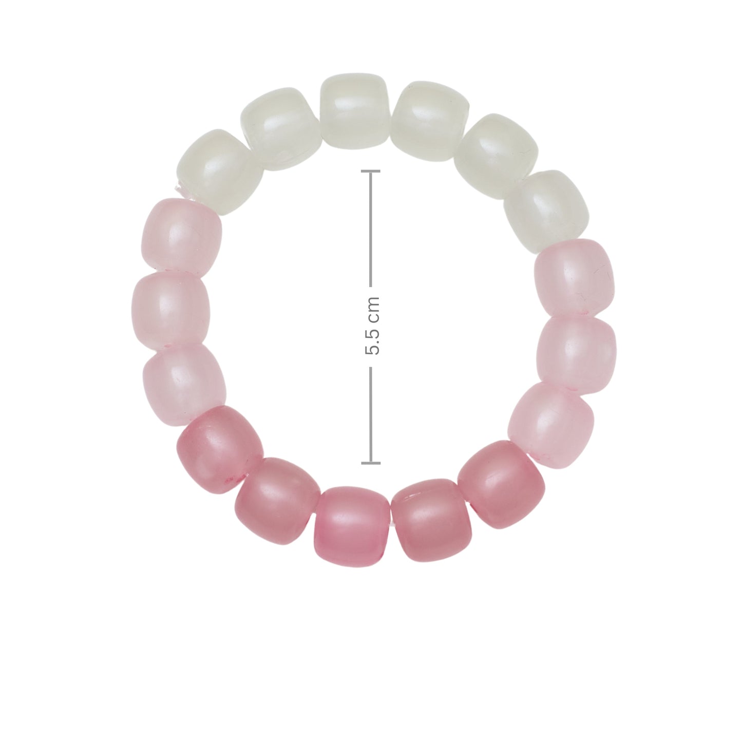 Blushing Blossom Beaded Band Salty