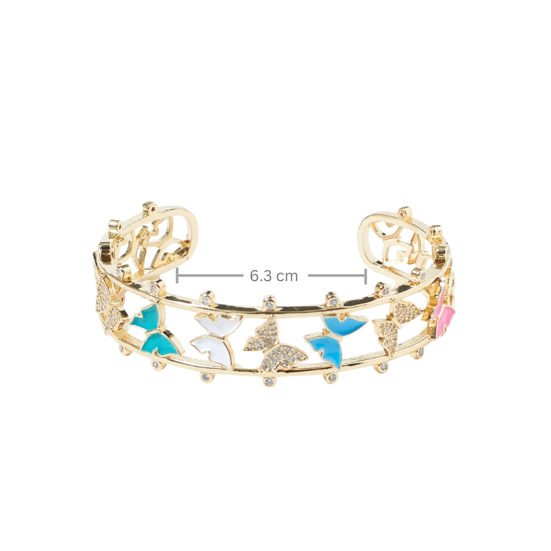 Breeze-Kissed Winglet Cuff Salty