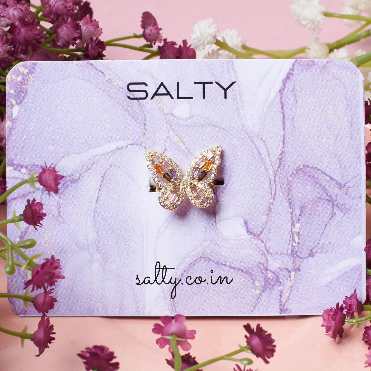 Brilliance Gala Butterfly Ring | Salty